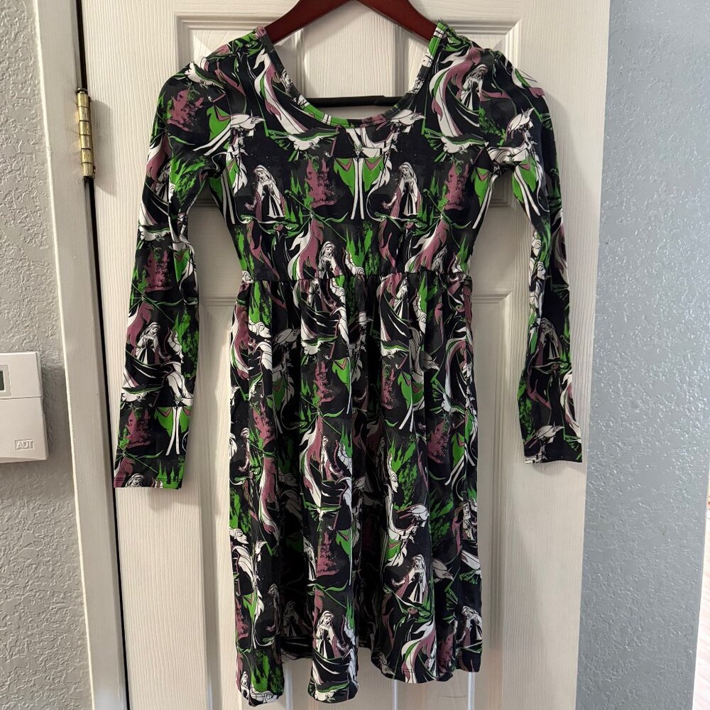 Sleeping Beauty/Maleficent Disney girl's dress